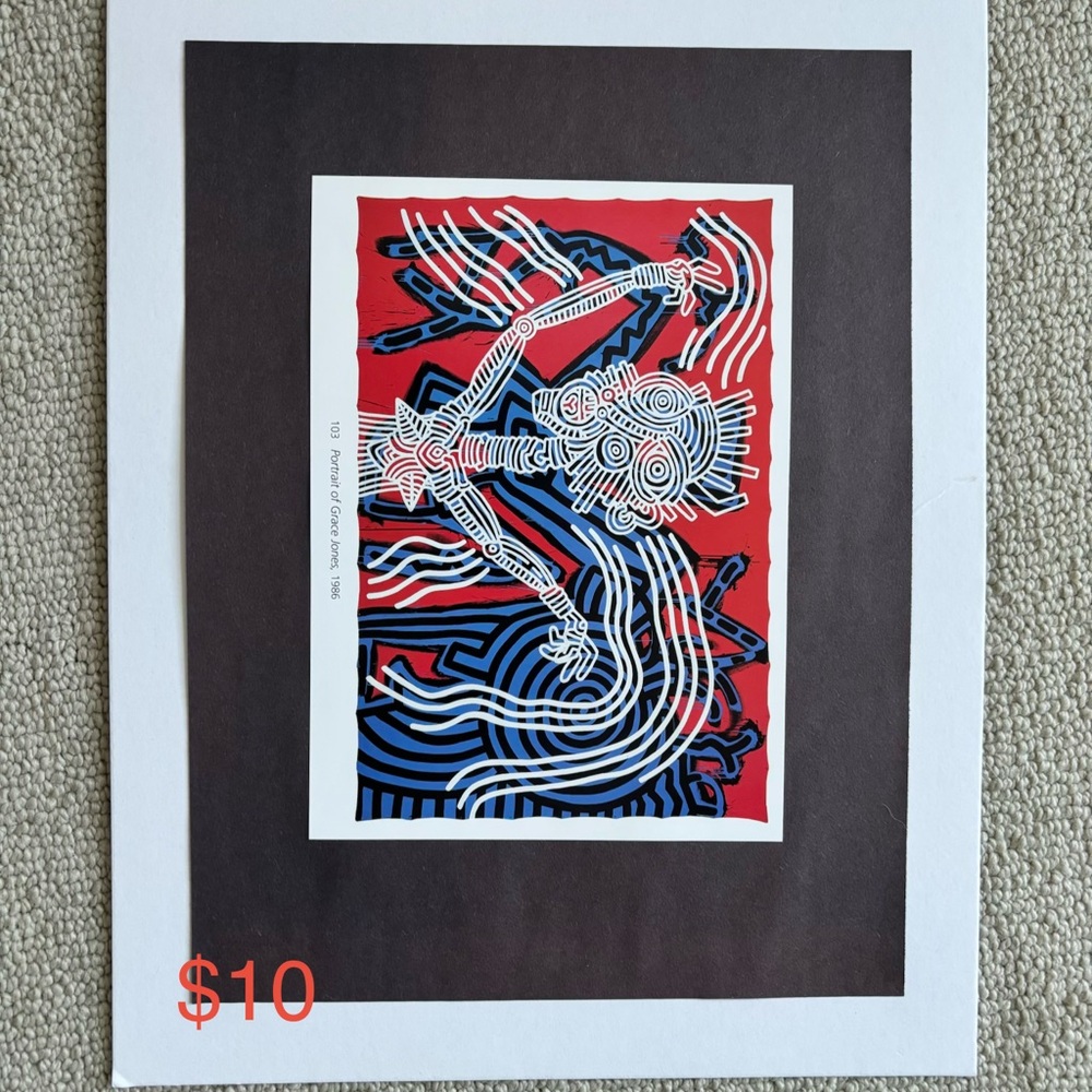 Print of the artwork "Portrait of Grace Jones"
